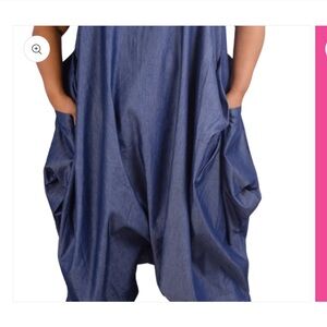 Stylish Blue Jumpsuit